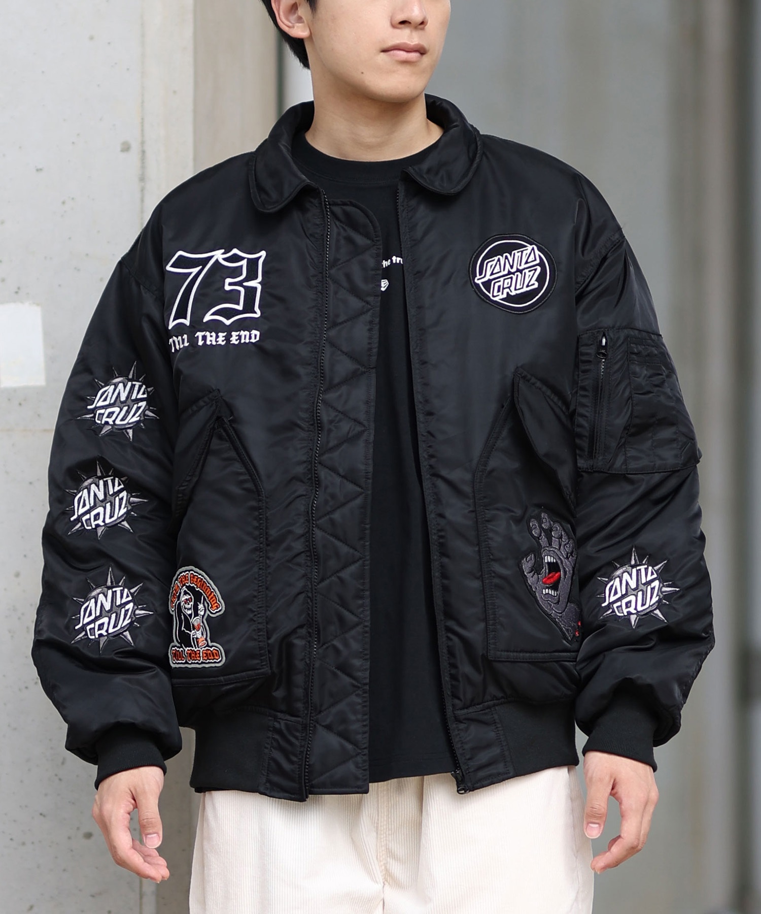 SANTACRUZ サンタクルーズ アウター MA-1 メンズ ボンバージャケット