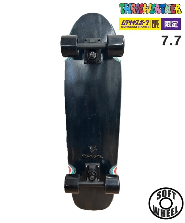 THREE WEATHER スケートボード コンプリート スケートボード｜ムラサキ