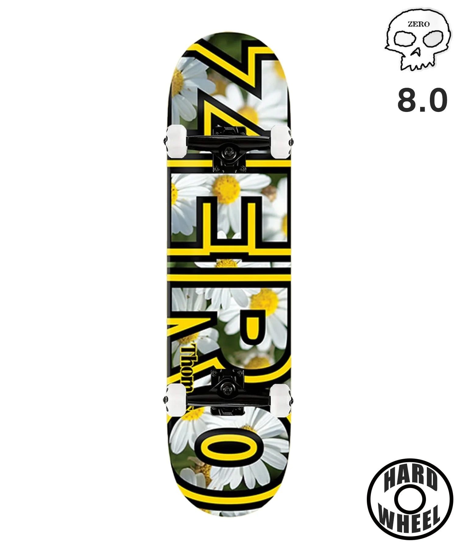 ZERO ゼロ スケートボード コンプリート 8.0inch THOMAS FLORAL BOLD