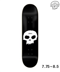ZERO ゼロ スケートボードデッキ 7.75,8.0inch SINGLE SKULL #03