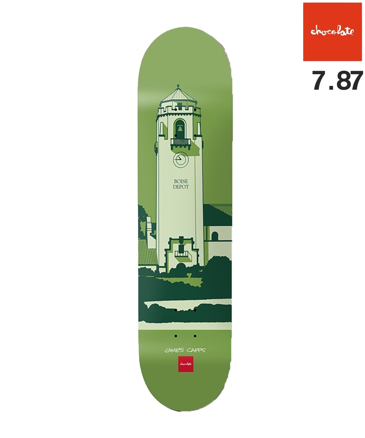 CHOCOLATE チョコレート スケートボード デッキ 7.87inch MR CITY