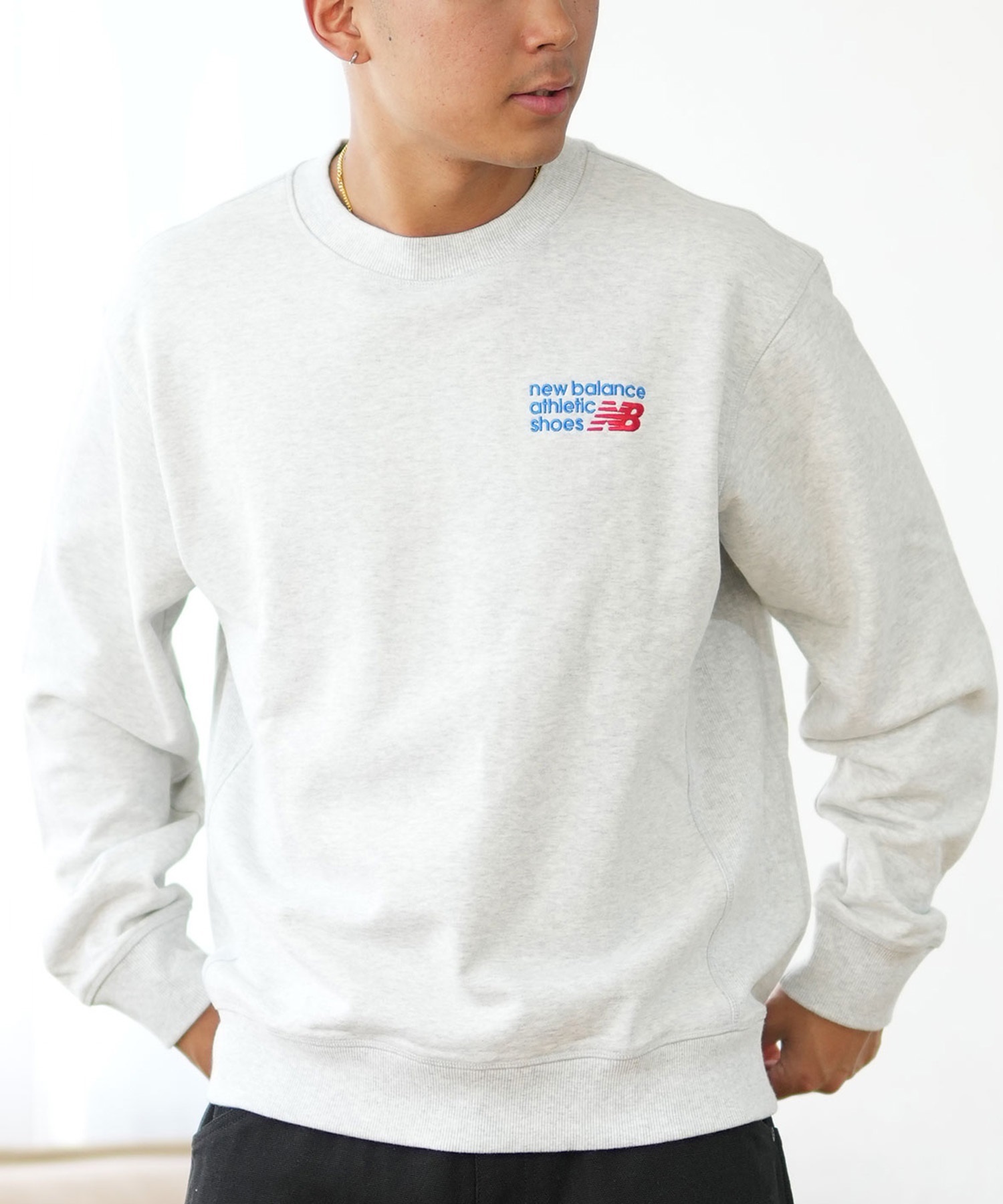 new balance ニューバランス トレーナー クルーネック メンズ