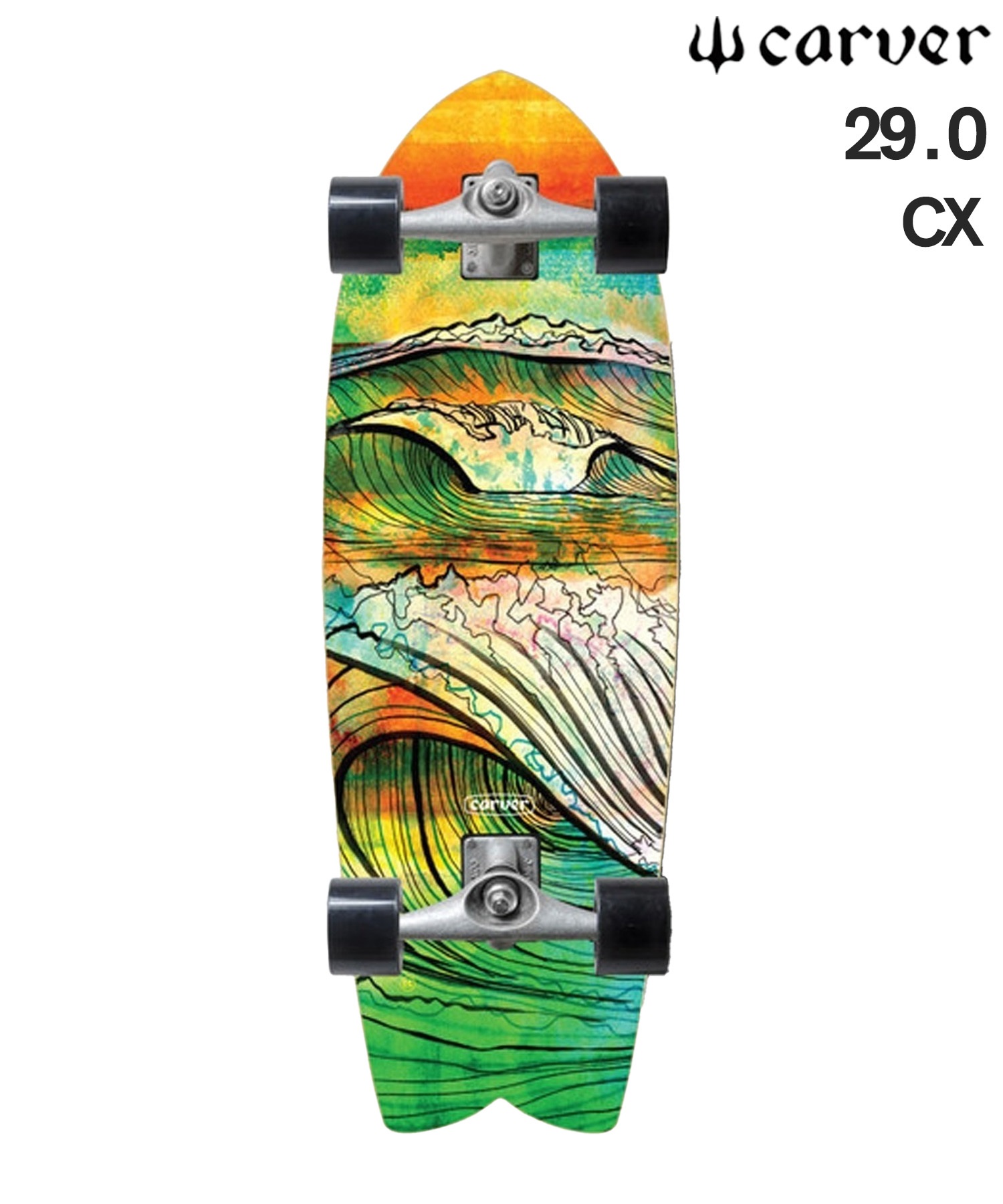 CARVER カーバー ロング スケートボード LANDスケート 29.0inch CX
