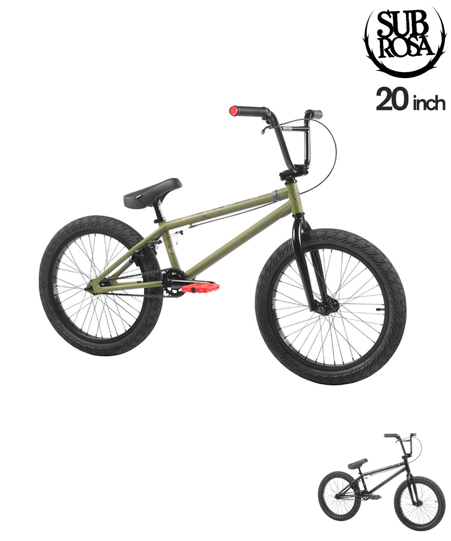 SUBROSA サブローザ バイク 自転車 BMX 20inch ALTUS ムラサキスポーツ