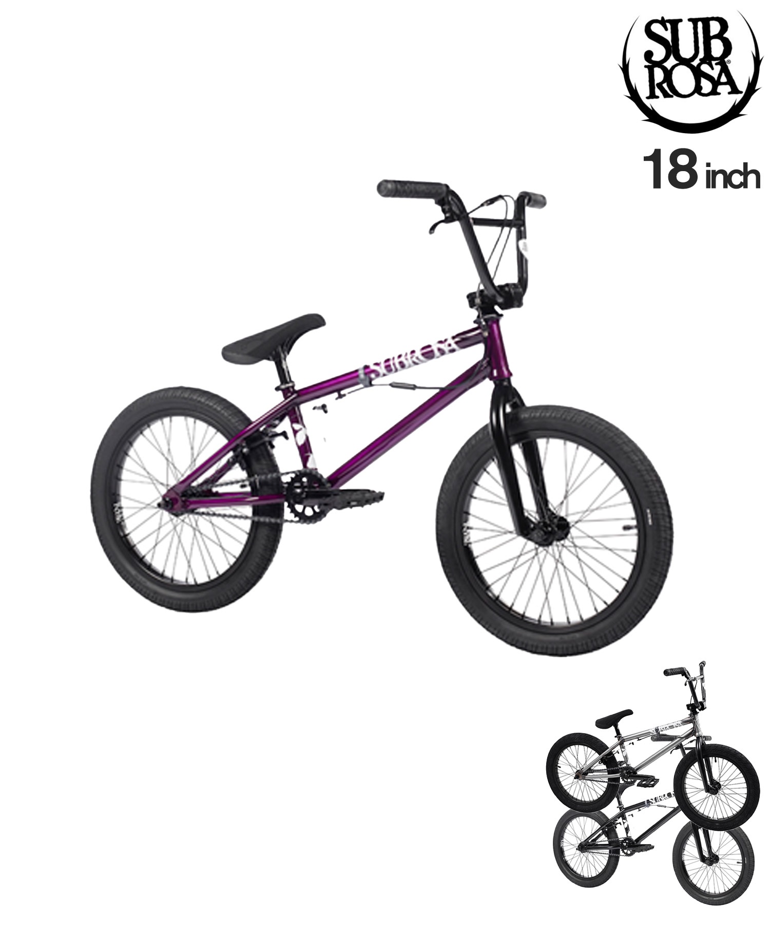SUBROSA サブローザ キッズ バイク 自転車 BMX 18inch WINGS PARK