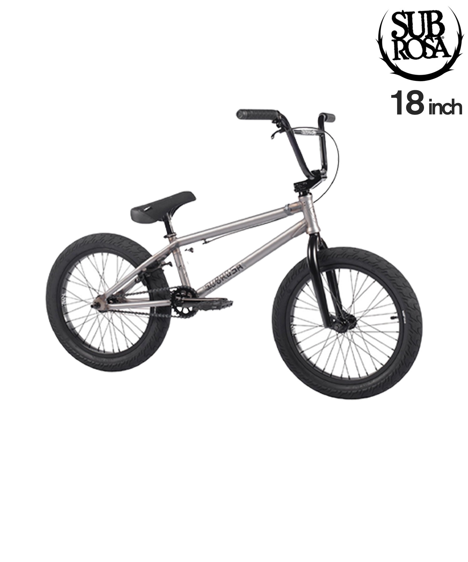 SUBROSA サブローザ キッズ バイク 自転車 BMX 18inch TIRO ムラサキ
