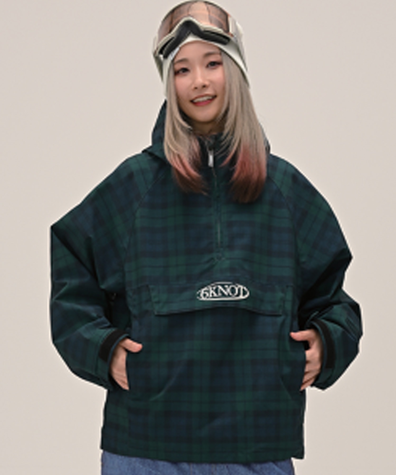 6KNOT シックスノット CHECK スノーボード ウェア ジャケット