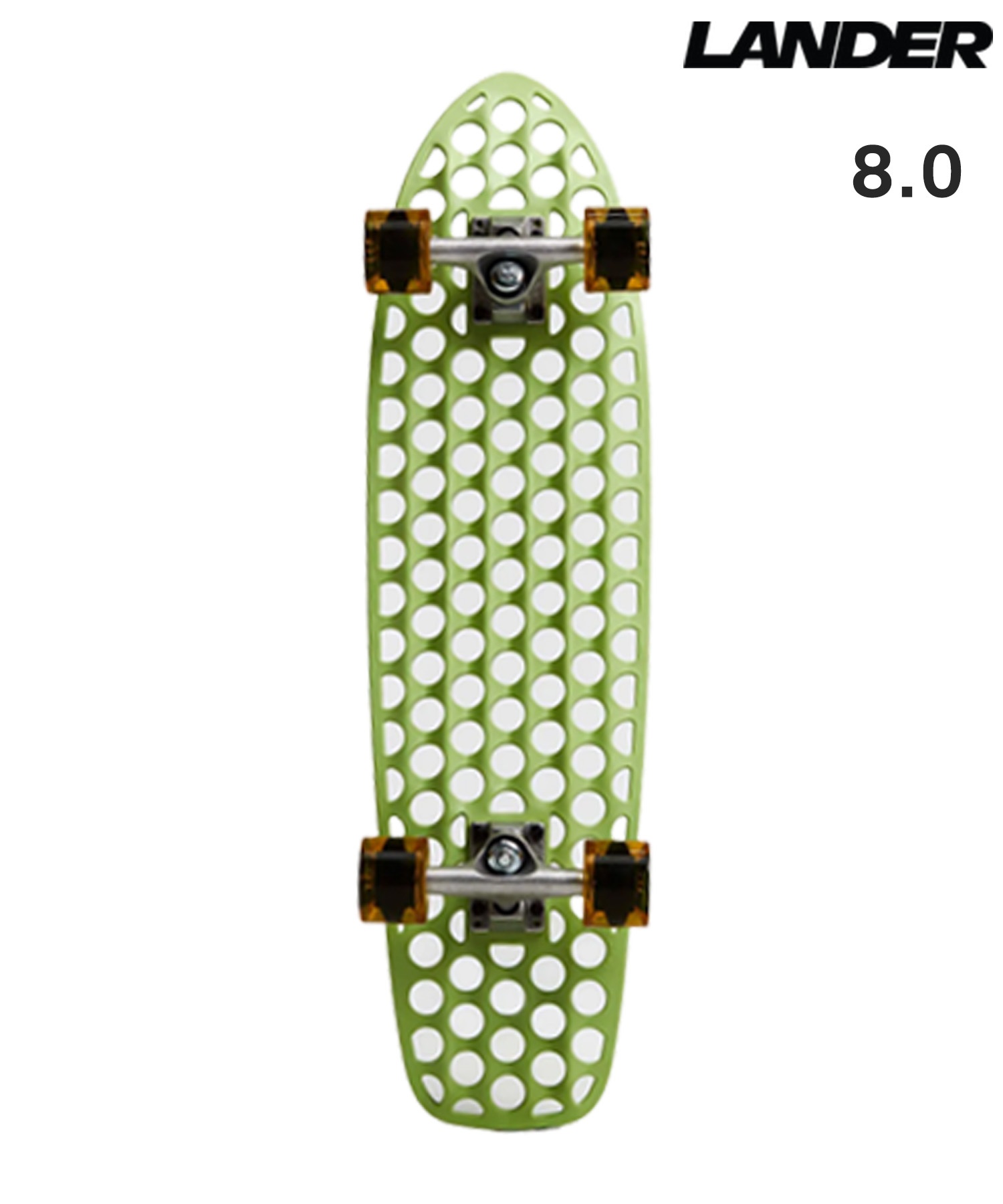 LANDER ランダー クルージング スケートボード 8.0inch THE RODEO