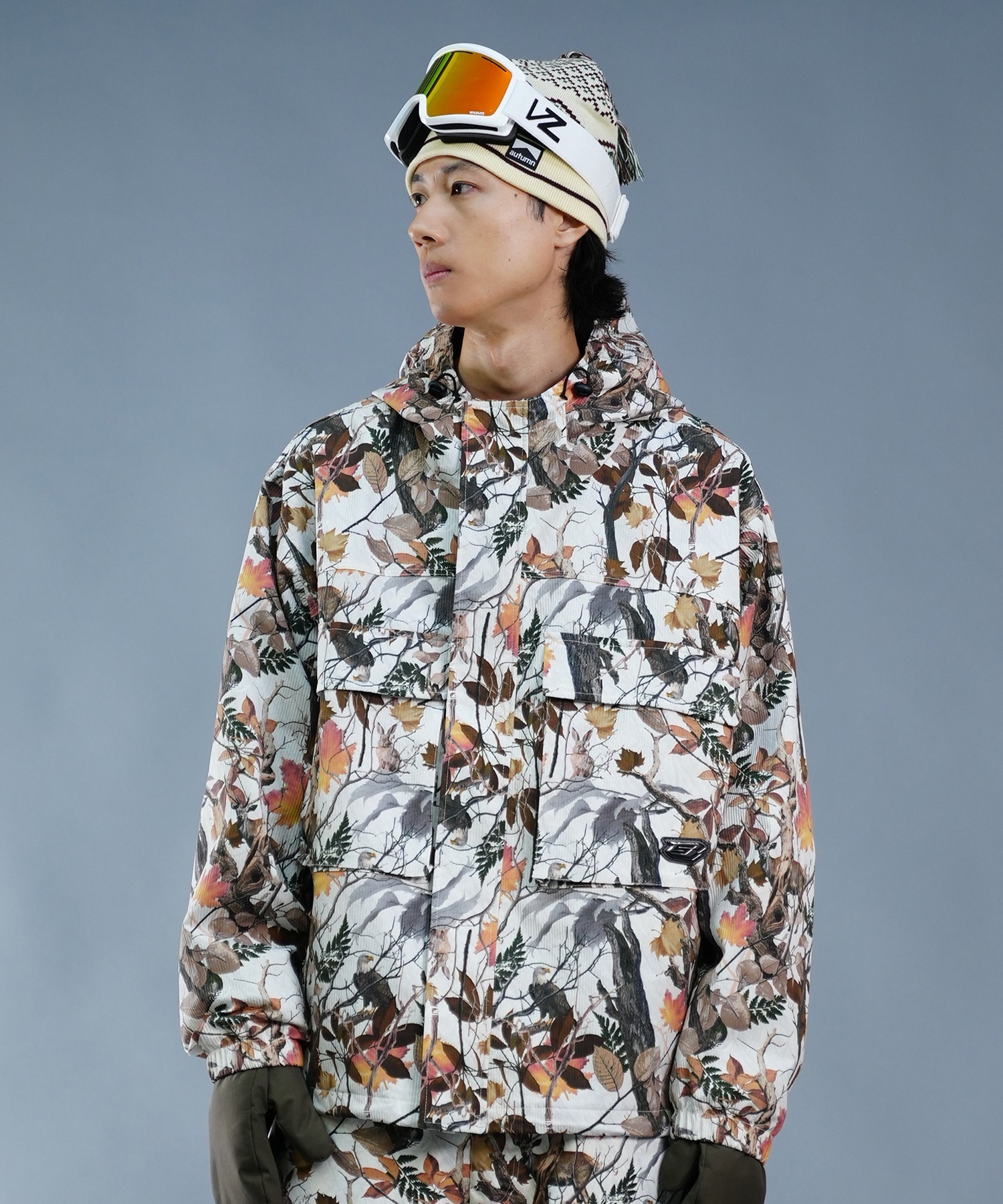 BSRABBIT ビーエスラビット BIG POCKET HOODED JACKET スノーボード