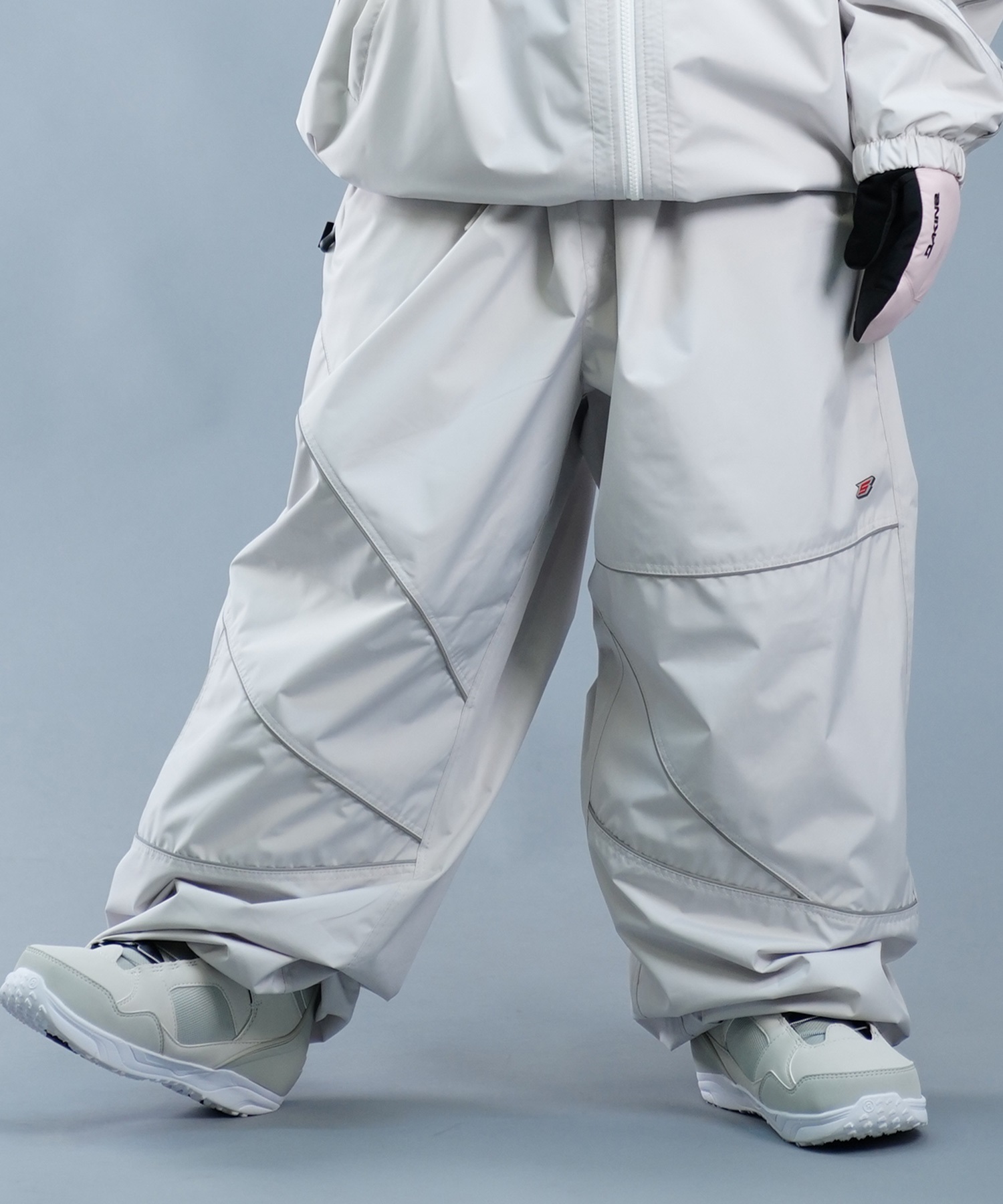 BSRABBIT ビーエスラビット SPIDERWEB SUPER WIDE JOGGER PANTS