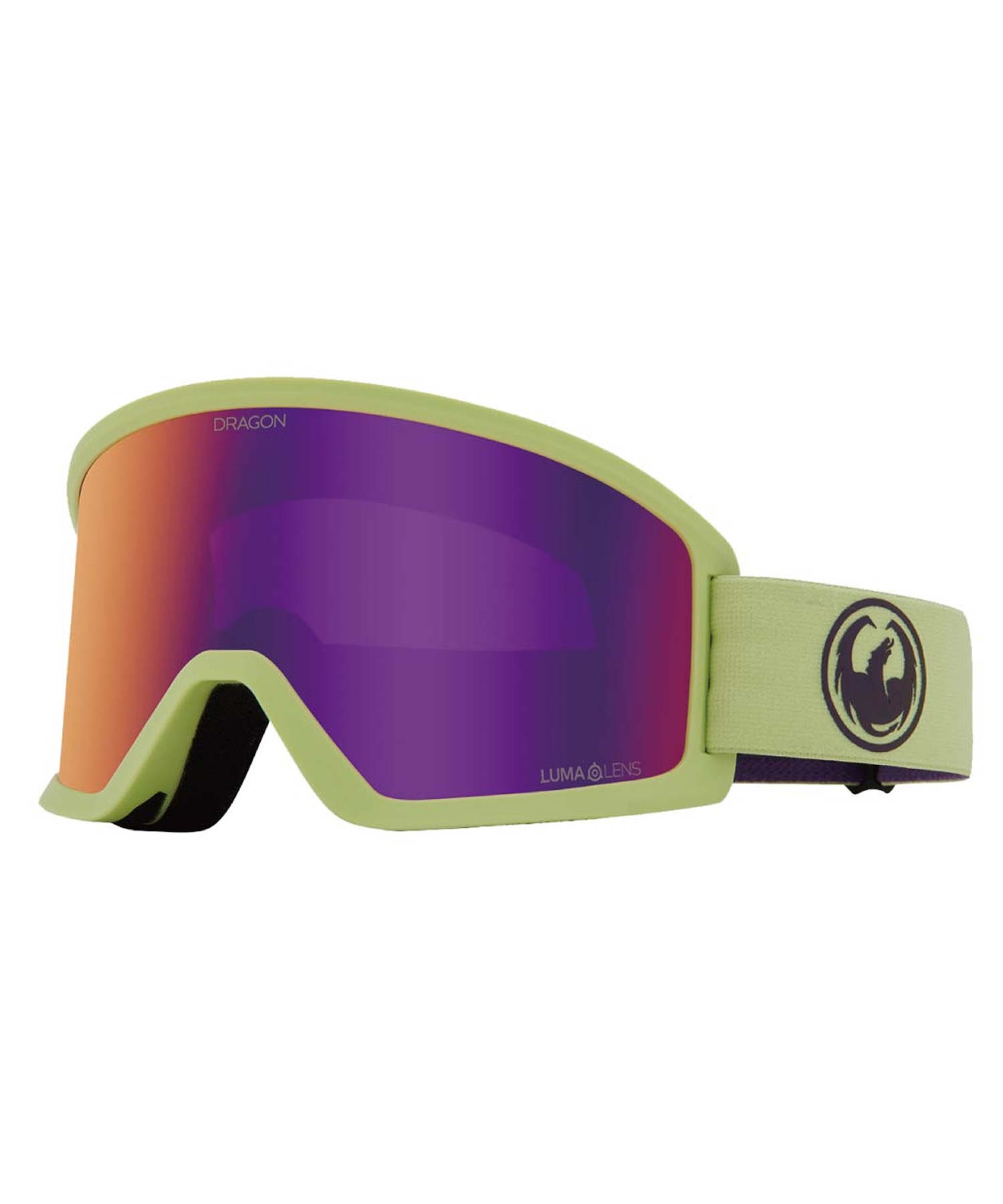 DRAGON ドラゴン DX3 PLUS 平面 スノーボード ゴーグル ムラサキ