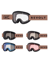 REVOLT リボルト SUPER LIGHT FRAME R25MBK 調光レンズ 平面レンズ