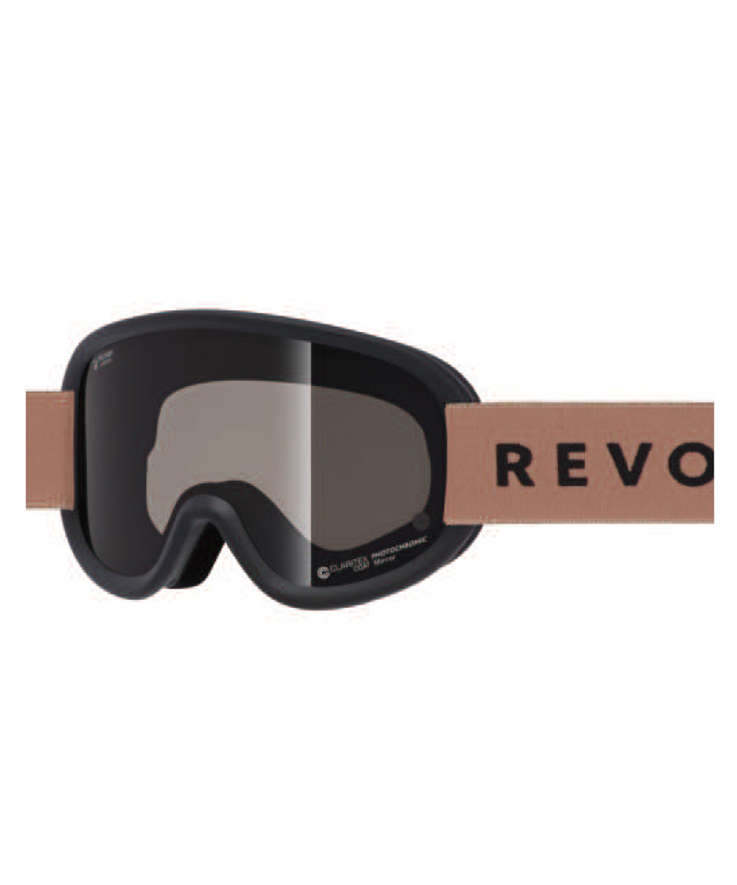 REVOLT リボルト SUPER LIGHT FRAME R25MBK 調光レンズ 平面レンズ