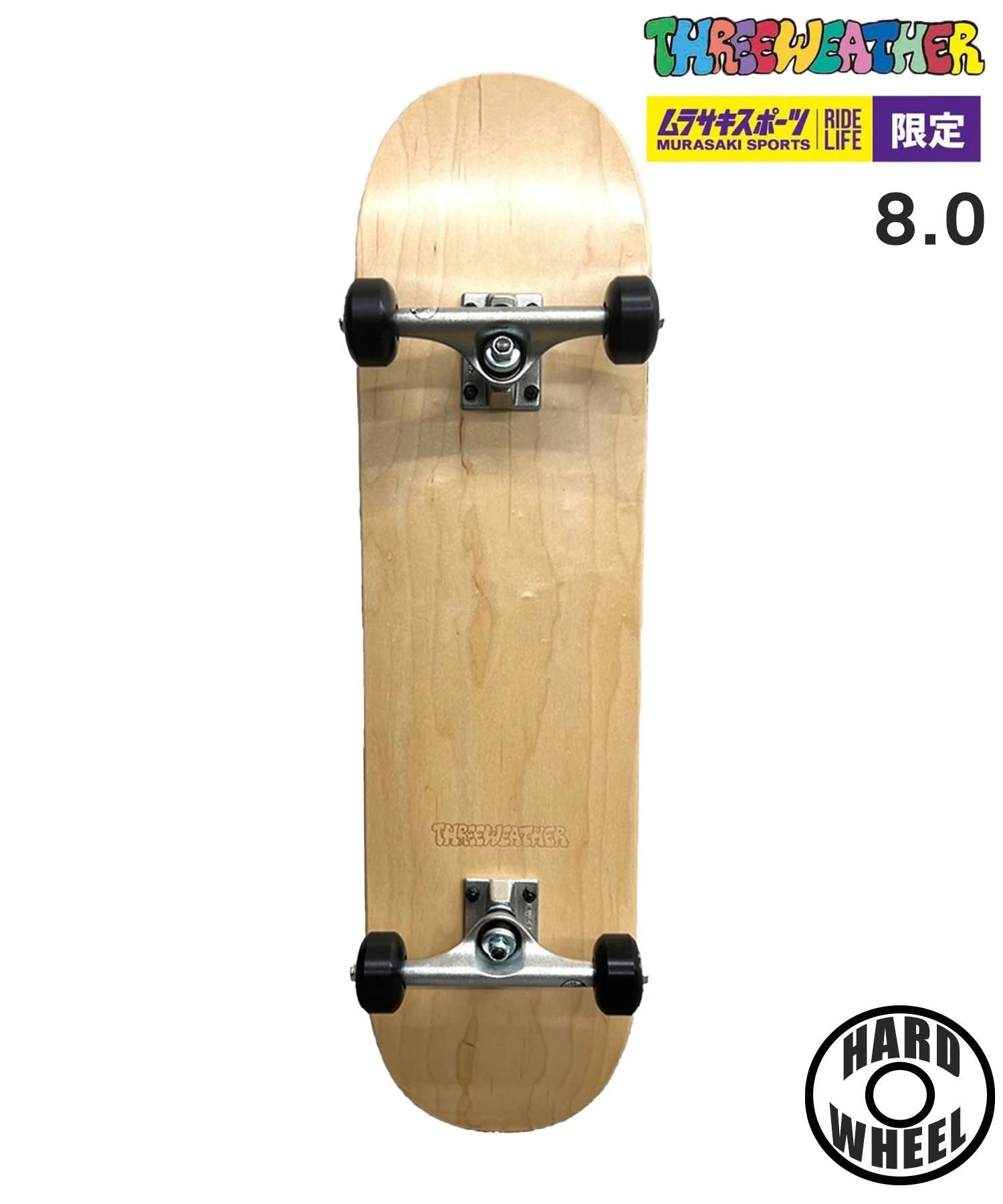 スケートボード デッキ THREE WEATHER スリーウェザー コンプリート