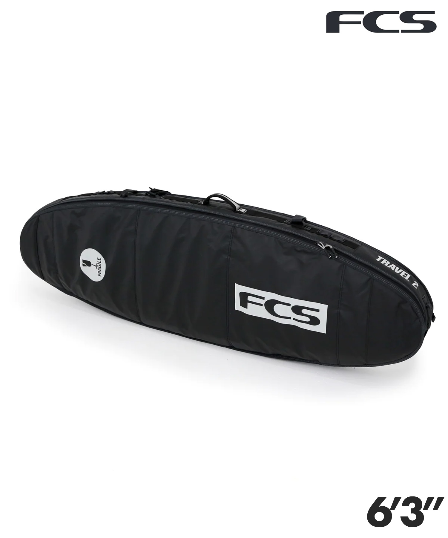 FCS エフシーエス HRD TRAVEL2 6'3 FUN BOARD BT2-063-FB-BGY