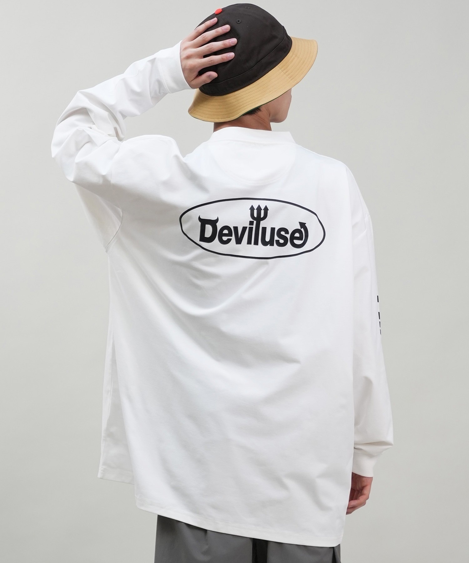 DEVILUSE デビルユース メンズ ラッシュガード 長袖 Tシャツ オーバー