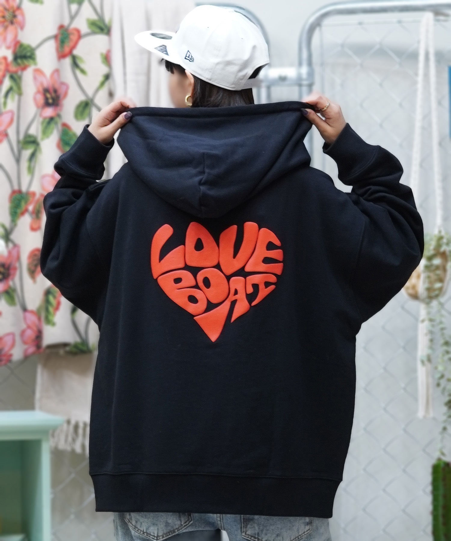 ムラサキスポーツ限定】LOVE BOAT ラブボート レディース パーカー