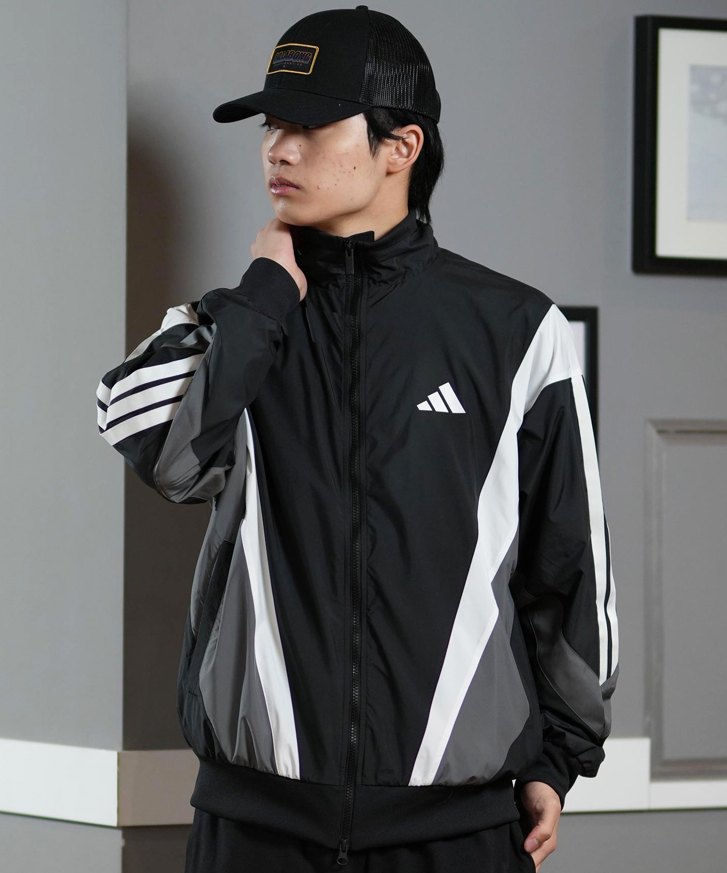 adidas アディダス アウター メンズ ウーブンジャケット ウィンド