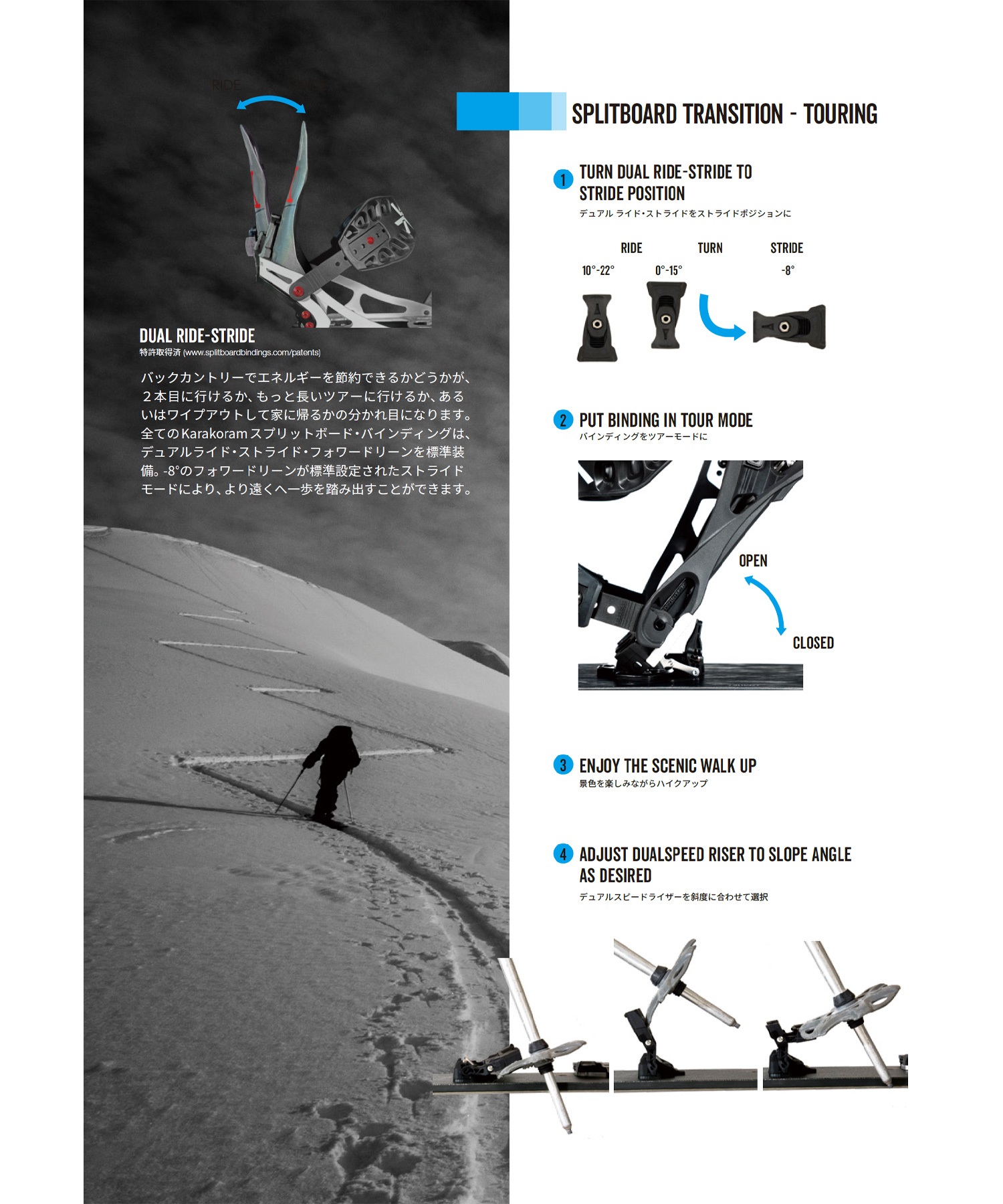 KARAKORAM カラコラム PRIME-X スノーボード バインディング