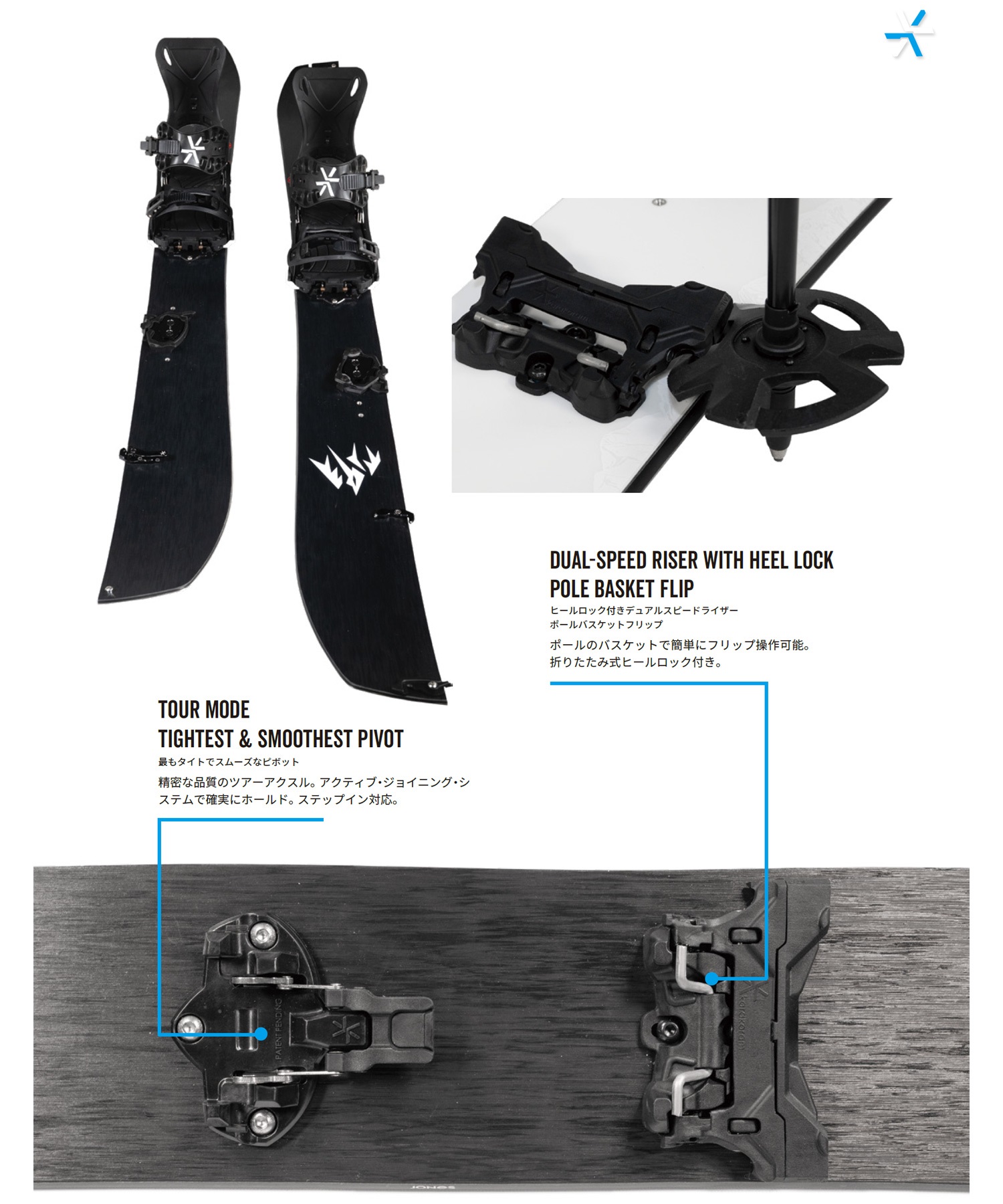 KARAKORAM カラコラム PRIME INTERFACE 3.0 スノーボード スプリット