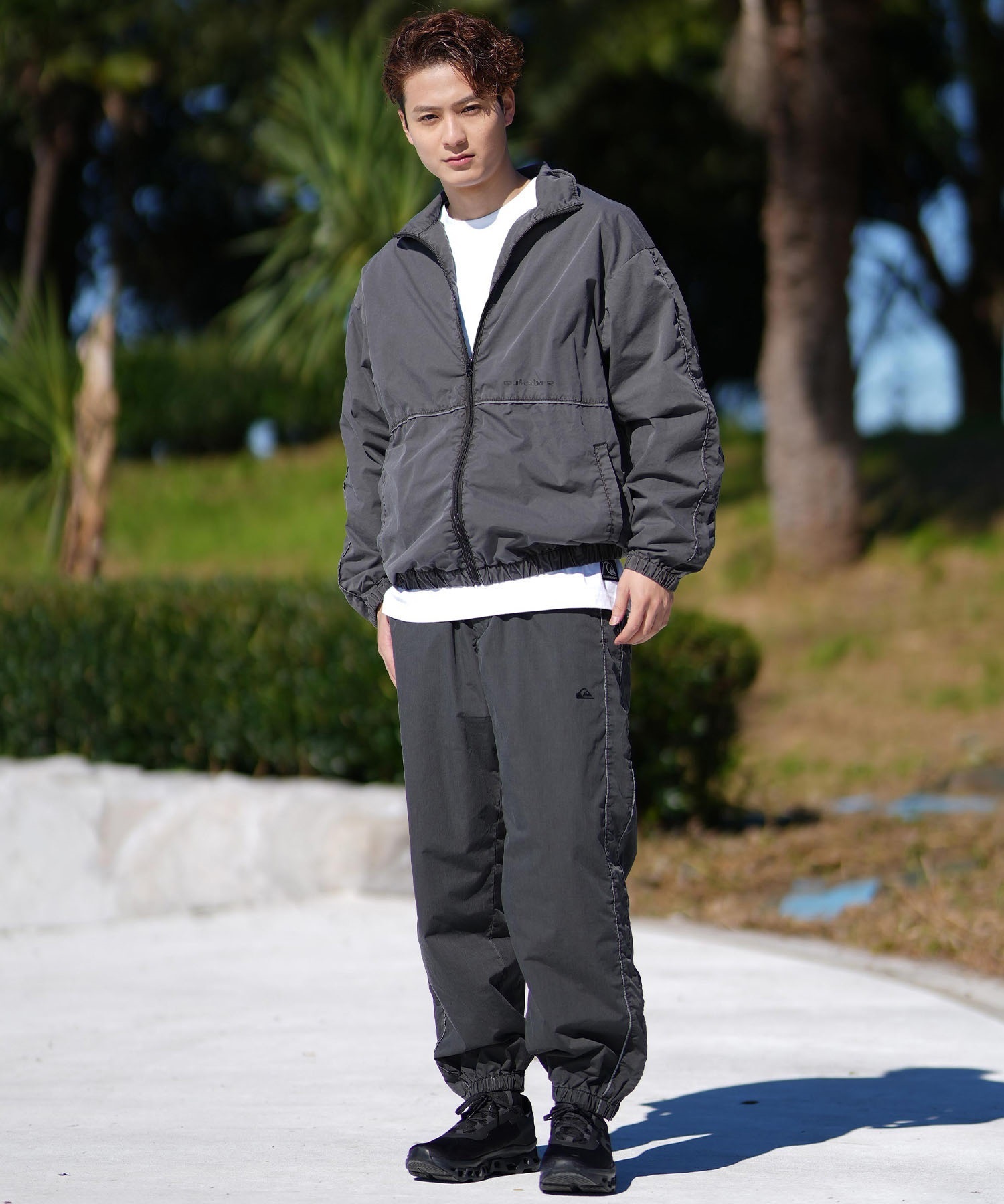 QUIKSILVER クイックシルバー トラックジャケット メンズ セットアップ