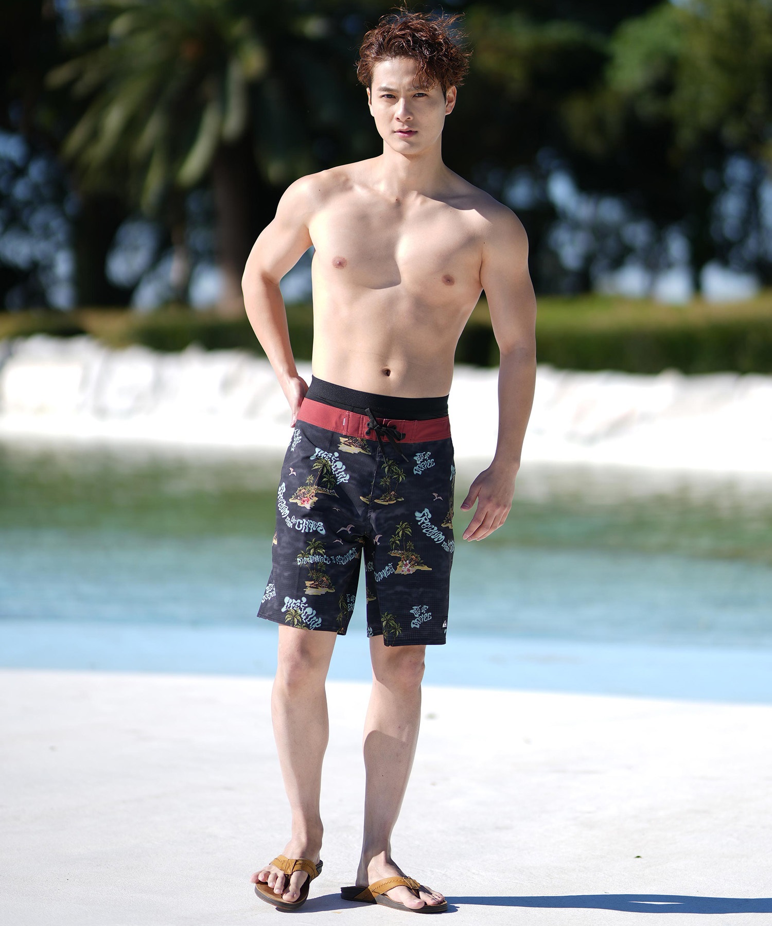 QUIKSILVER クイックシルバー 水着 海パン トランクス サーフパンツ