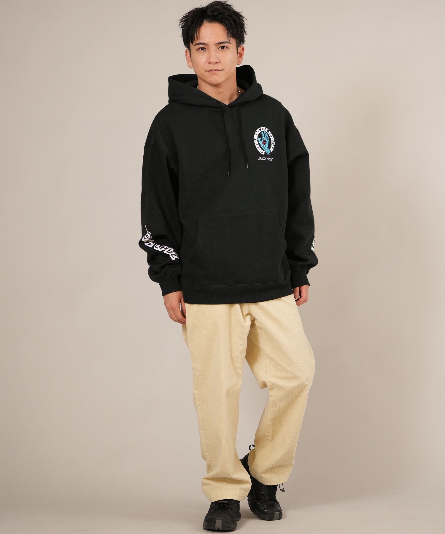 SANTACRUZ サンタクルーズ プルオーバー パーカー メンズ バック