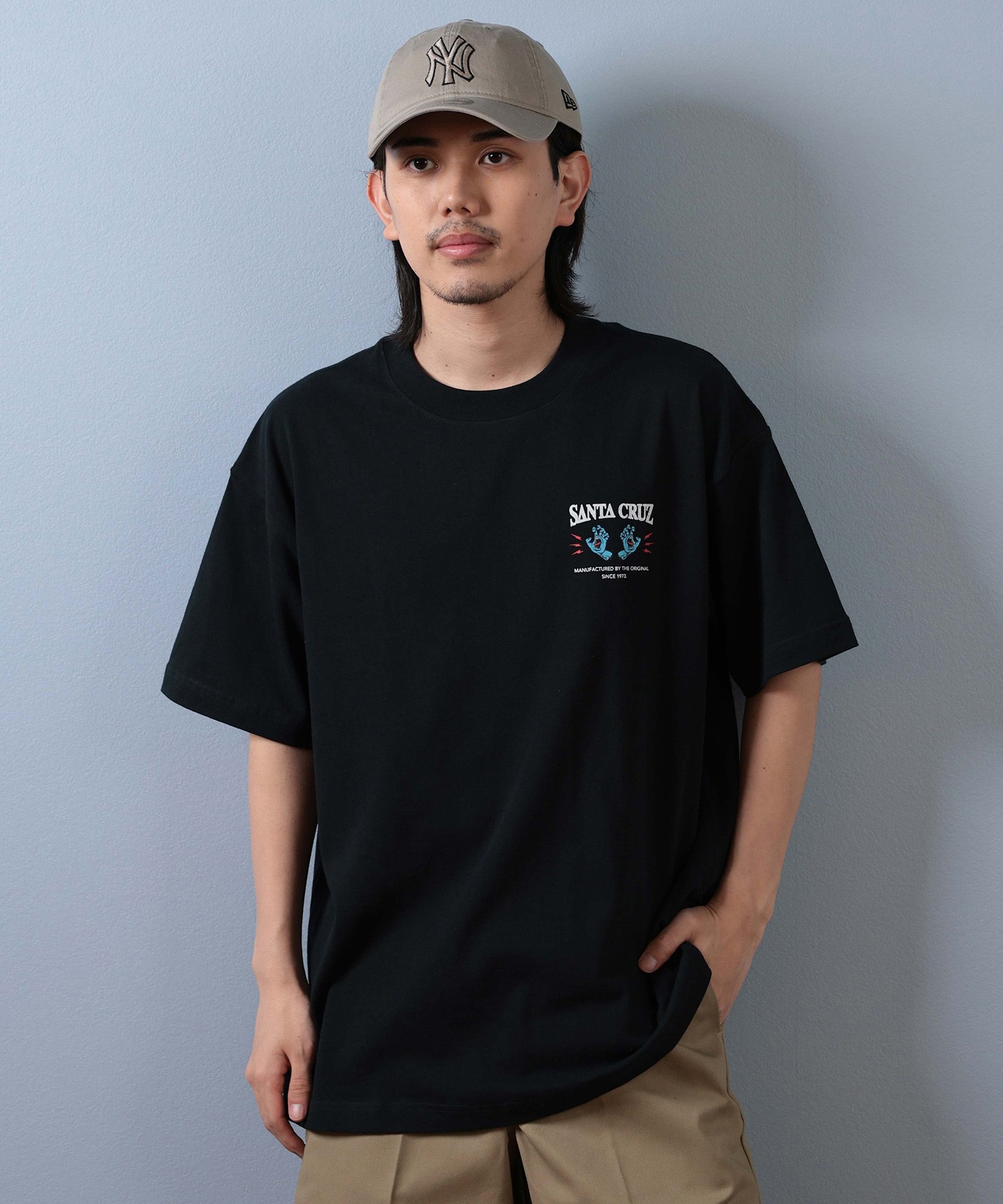 SANTACRUZ サンタクルーズ 半袖 Tシャツ メンズ バックプリント