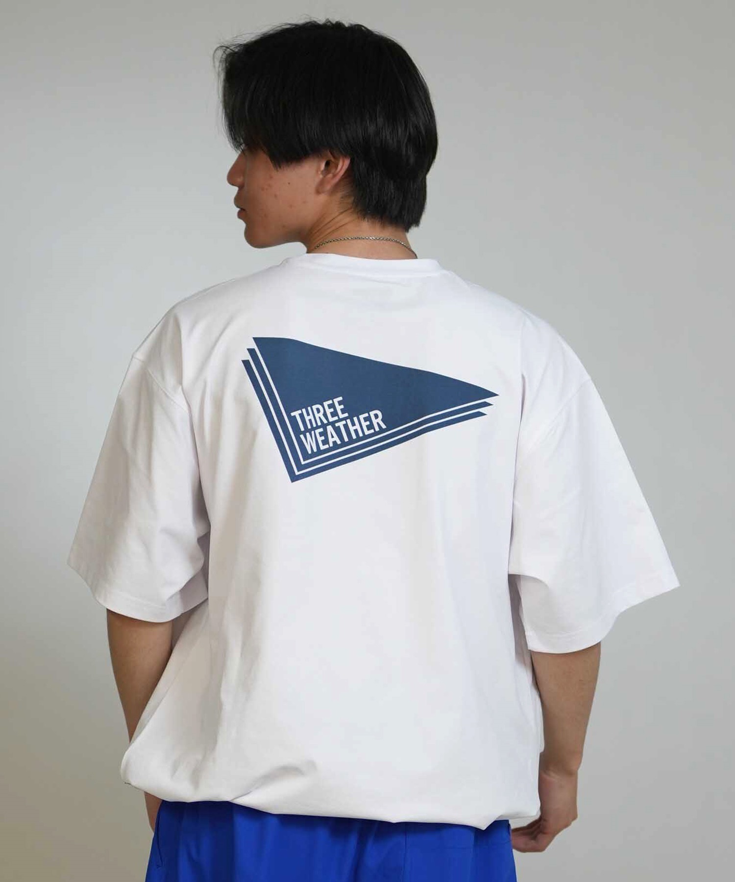 THREE WEATHER スリーウェザー ラッシュガード 半袖 メンズ Tシャツ