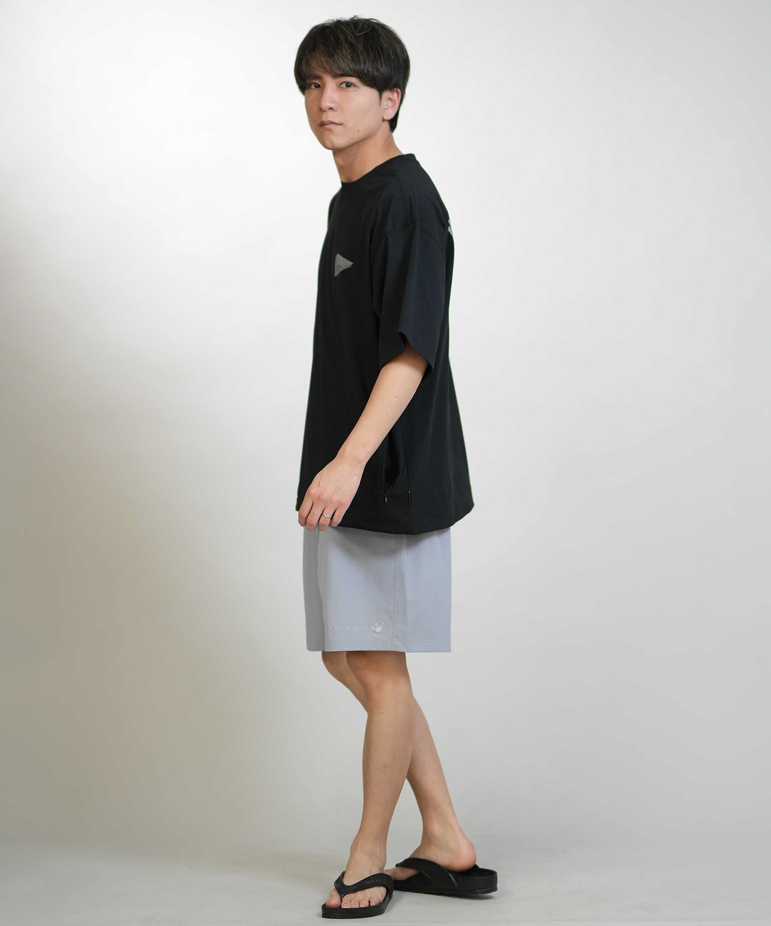 THREE WEATHER スリーウェザー ラッシュガード 半袖 メンズ Tシャツ