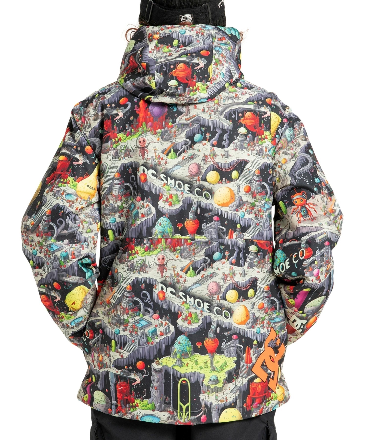 DC ディーシー BASIS PRINT JACKET スノーボード ウェア ジャケット