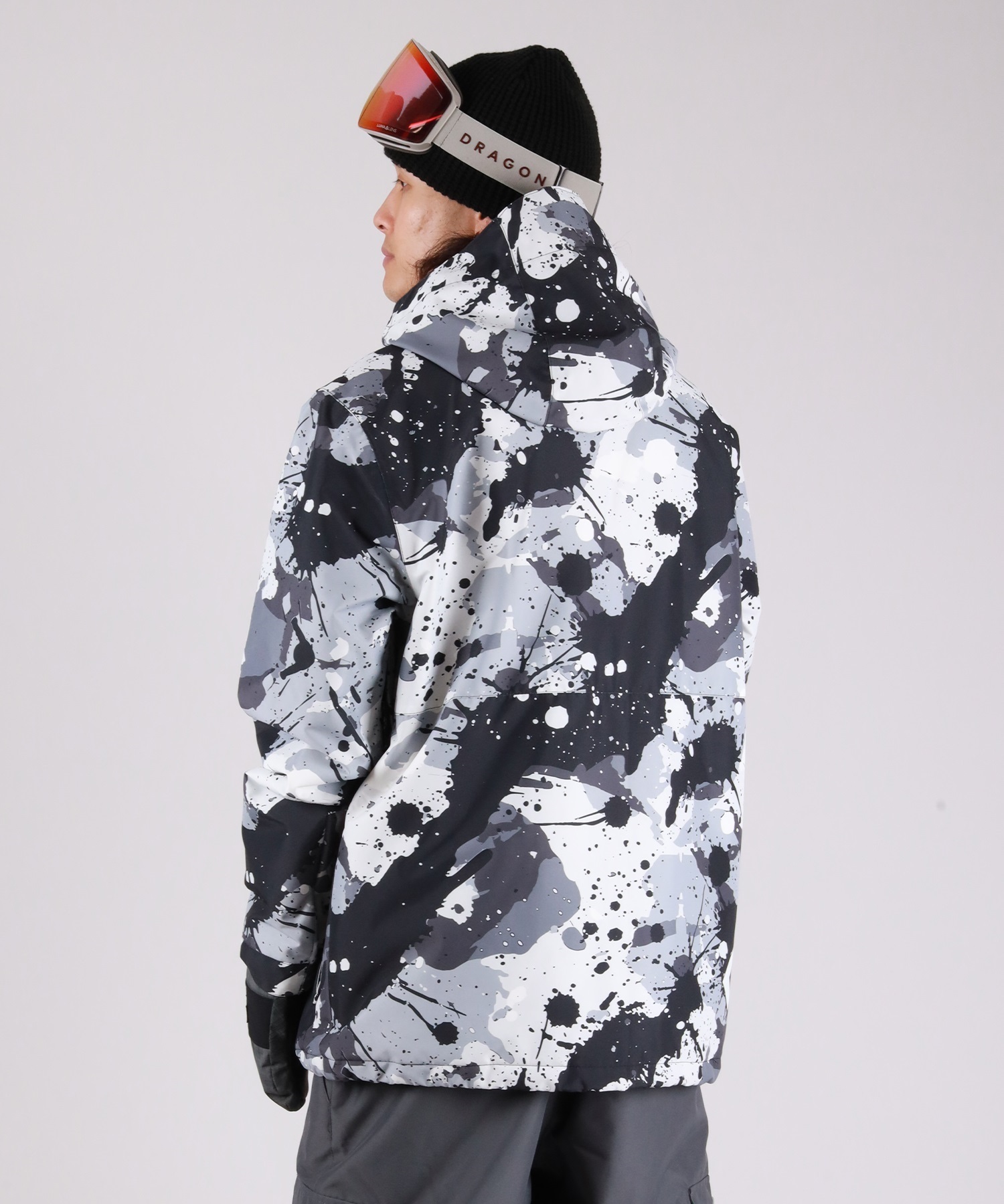 DC ディーシー BASIS PRINT JACKET スノーボード ウェア ジャケット