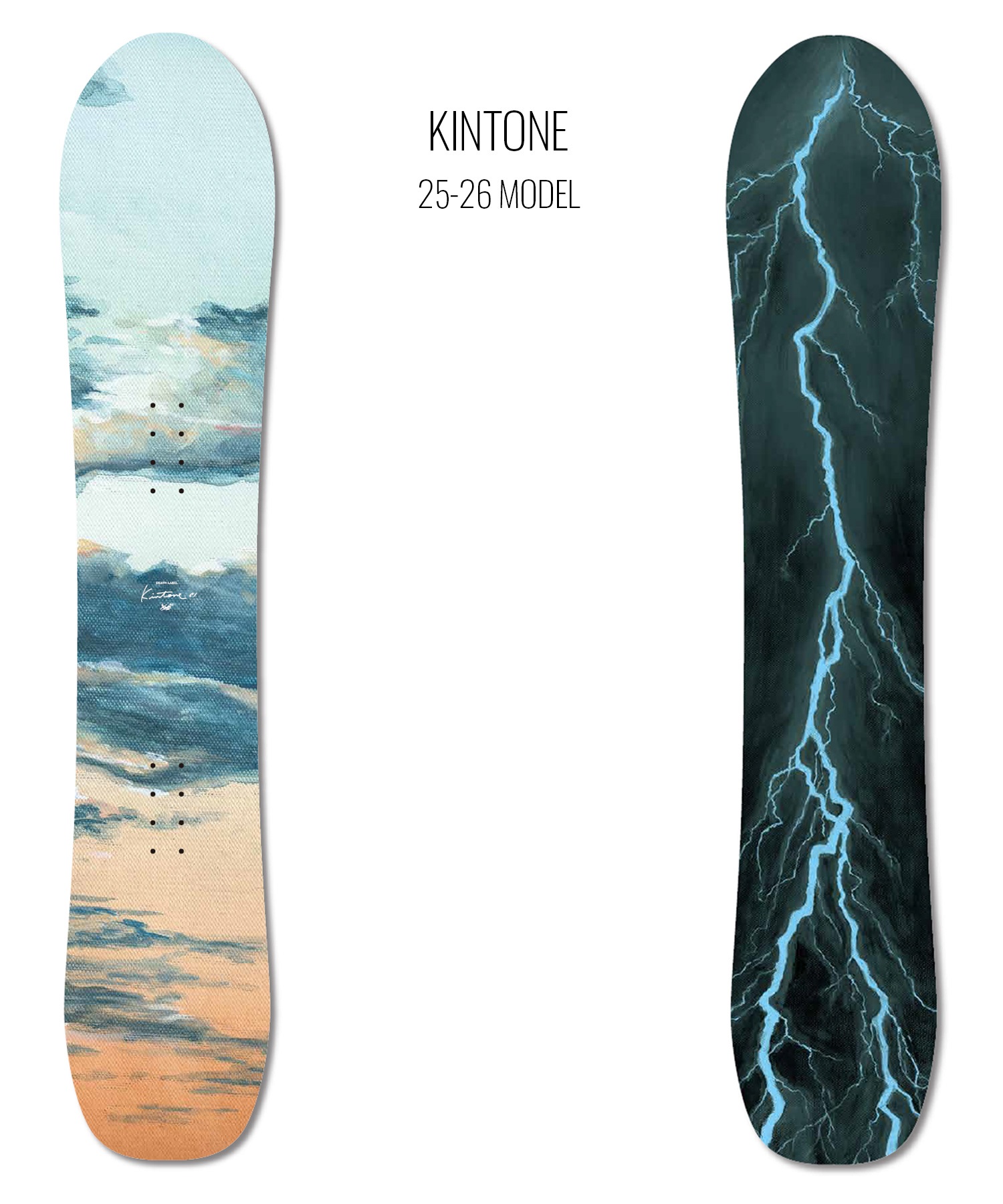DEATH LABEL デスレーベル キントーン スノーボード 板 メンズ 25-26