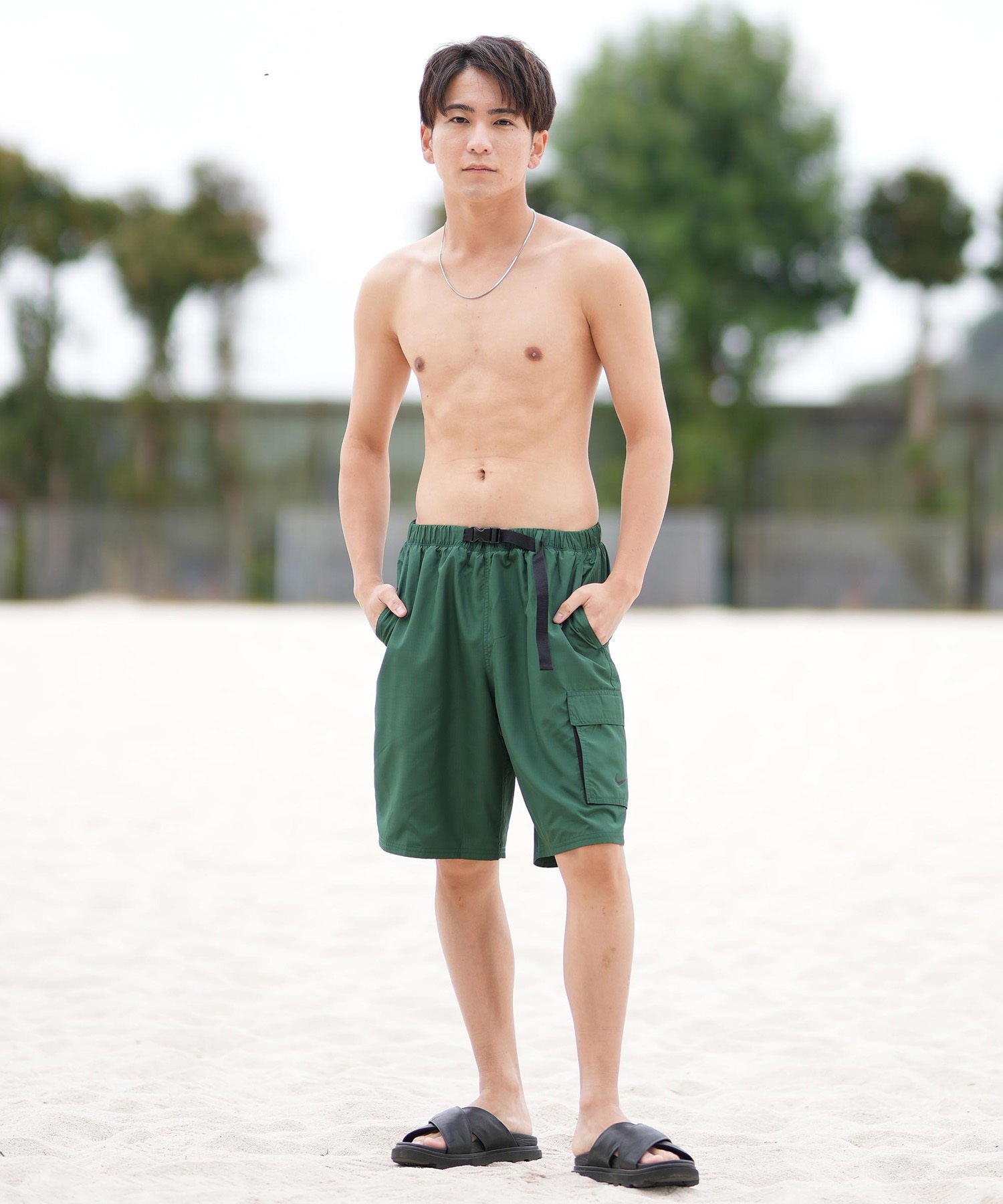 NIKE ナイキ 水着 海パン トランクス サーフパンツ メンズ 水陸両用