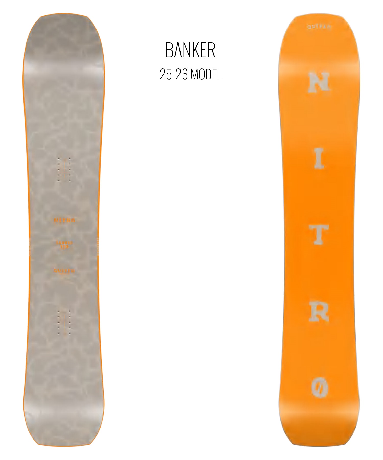 NITRO ナイトロ バンカー クイバー スノーボード 板 メンズ 25-26 MM