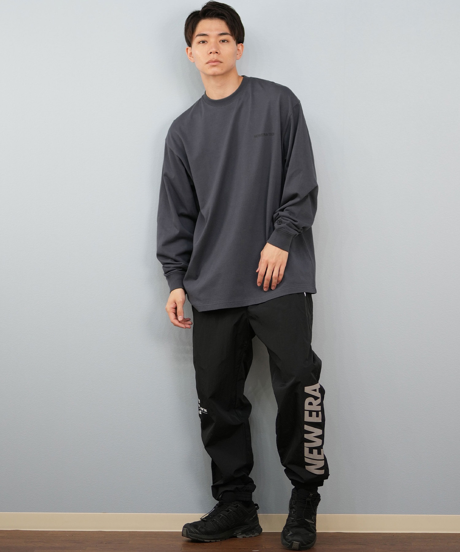 NEW ERA ニューエラ ジャージ トラックパンツ メンズ ナイロン