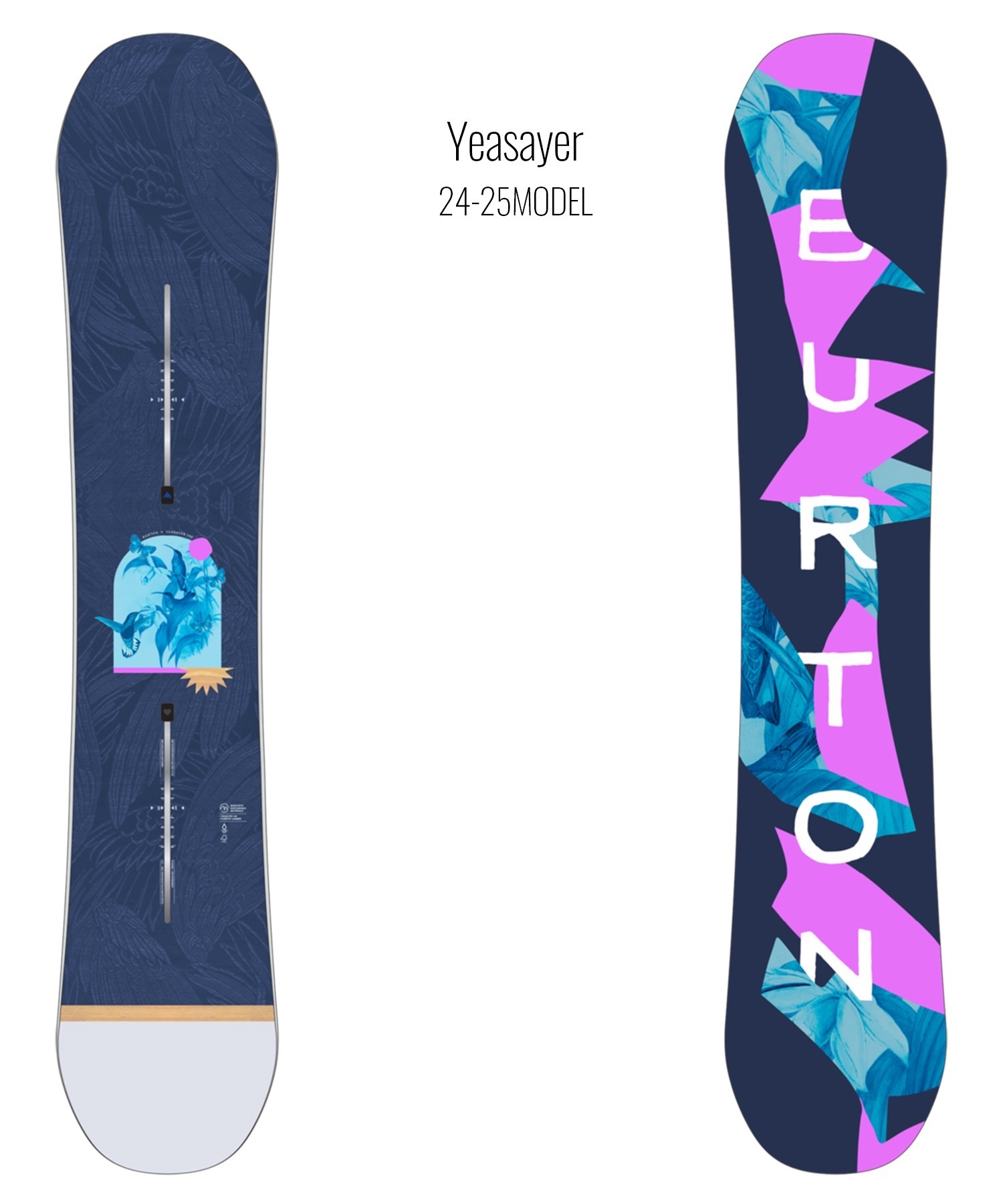 BURTON バートン イェーセイヤー スノーボード 板 レディース 25-26 MM