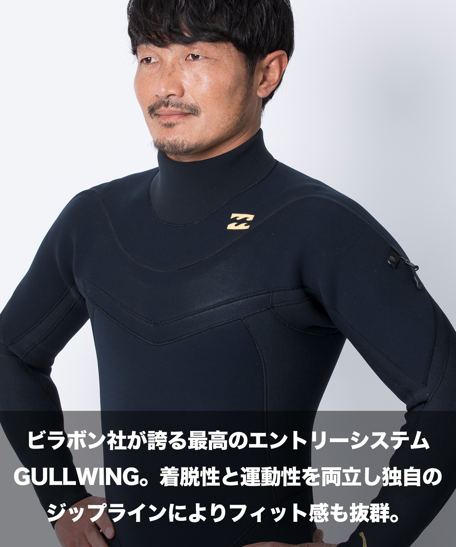 BILLABONG ビラボン ガルウィングジップ ジャージ BF018-014 ウェット