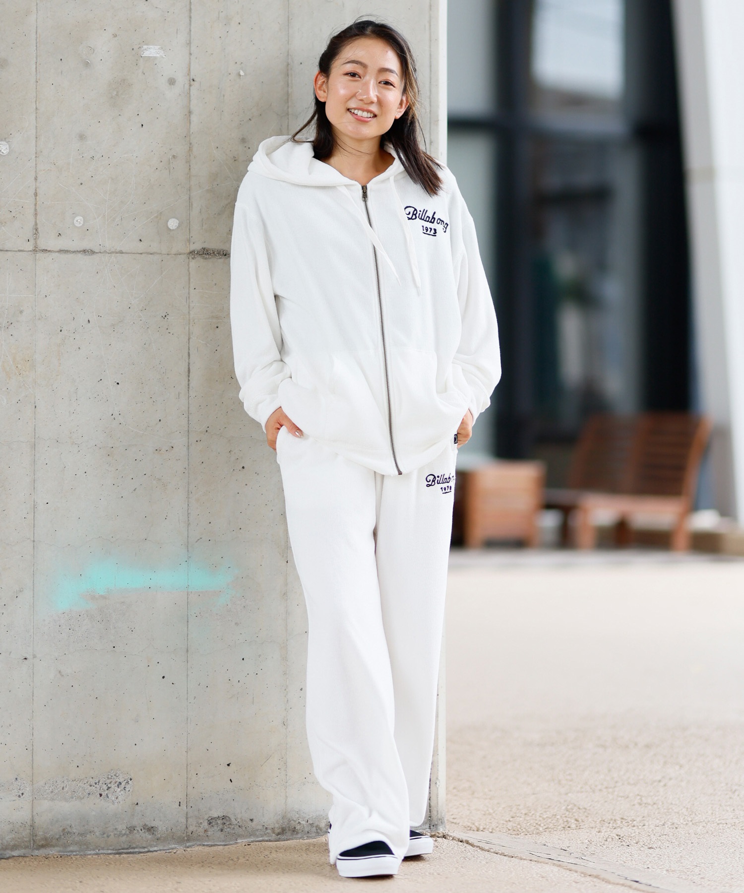 BILLABONG ビラボン レディース ロングパンツ パイルロングパンツ