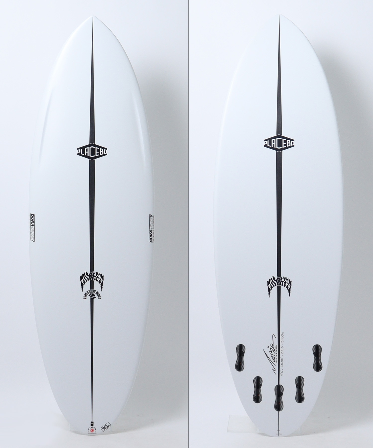 PLACEBO プレセボ ラウンドノーズラウンド ショートボード