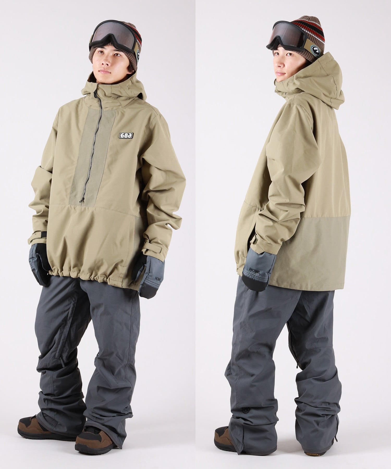 686 シックスエイトシックス GHOST 2.5L ANORAK スノーボード ウェア