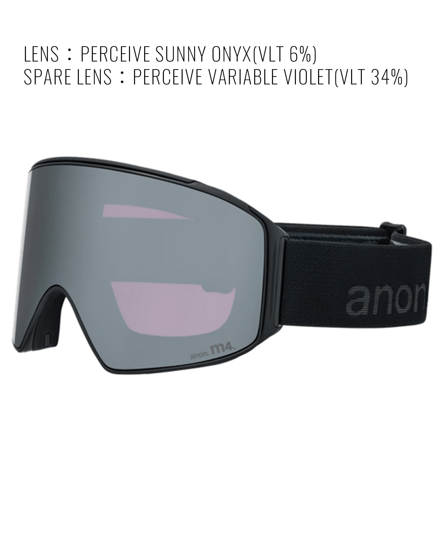 ANON アノン M4 Goggles MFI Face Mask Cylindrical スノーボード