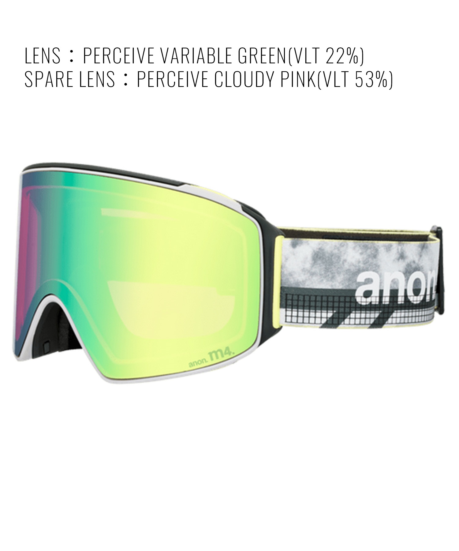 ANON アノン M4 Goggles MFI Face Mask Cylindrical スノーボード