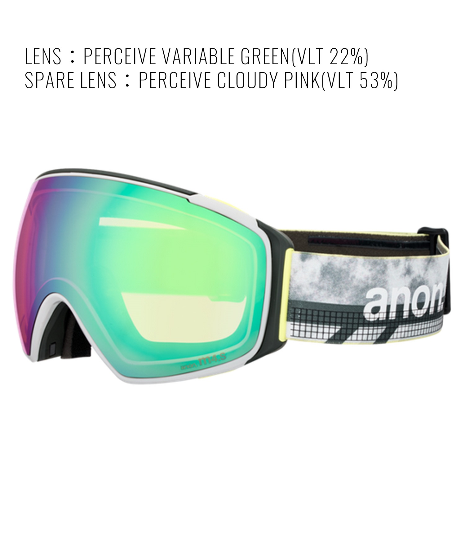 ANON アノン M4S Goggles MFI Face Mask Toric スノーボード ゴーグル