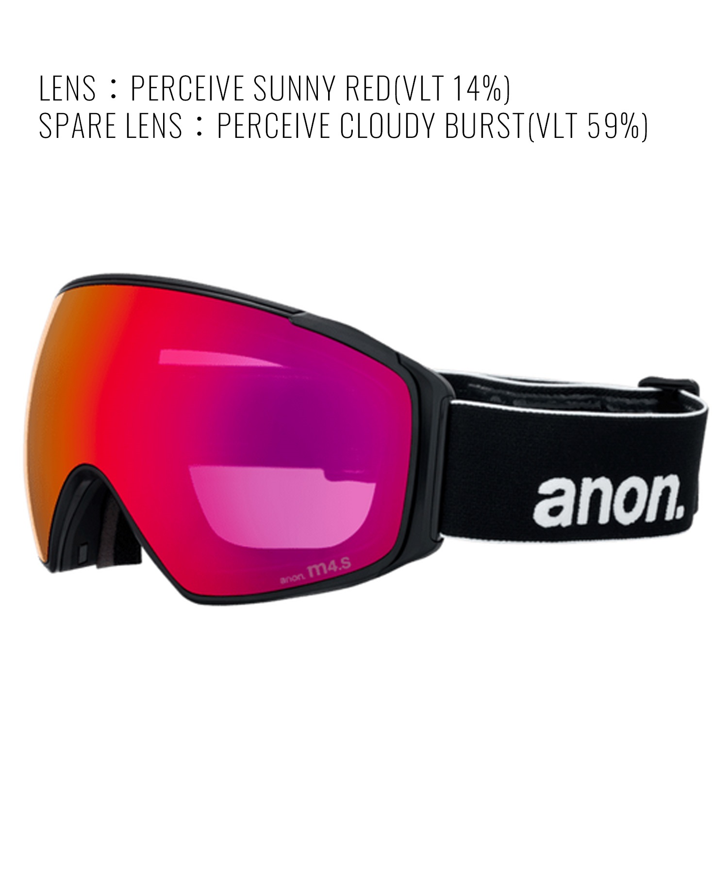 ANON アノン M4S Goggles MFI Face Mask Toric スノーボード ゴーグル