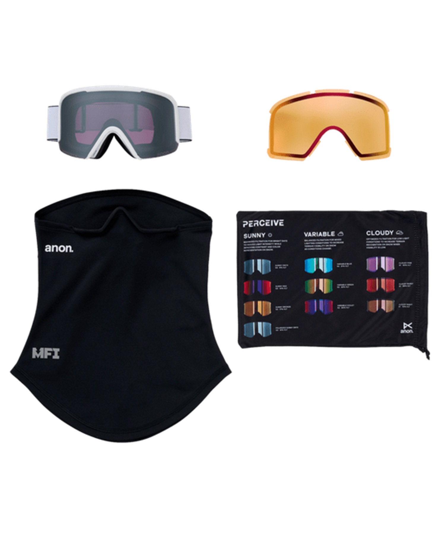 ANON アノン Nesa Goggles MFI Face Mask スノーボード ゴーグル ユニ