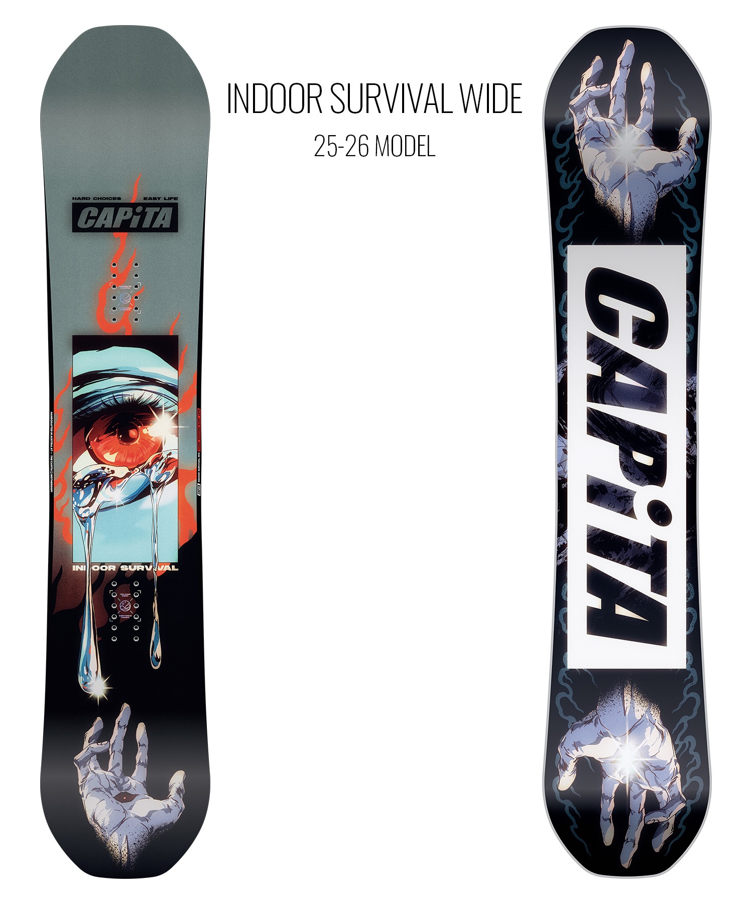 CAPITA キャピタ インドア サバイバル ワイド スノーボード 板 メンズ