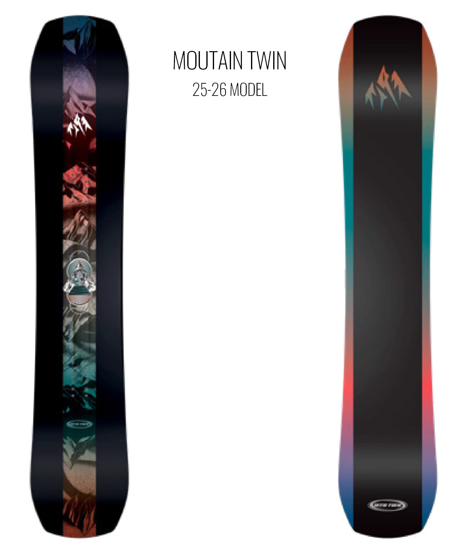JONES ジョーンズ マウンテン ツイン スノーボード 板 メンズ 25-26 MM