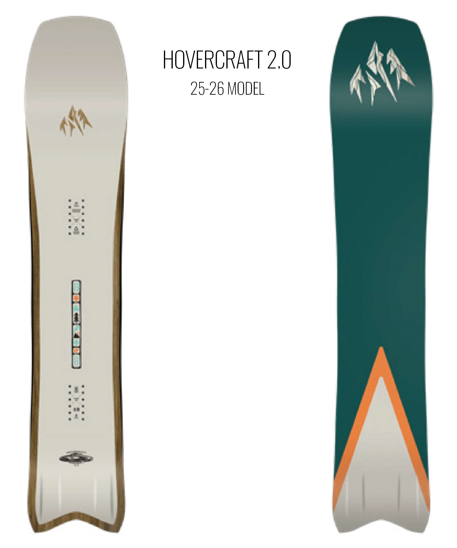 JONES ジョーンズ ホバークラフト 2.0 スノーボード 板 メンズ 25-26