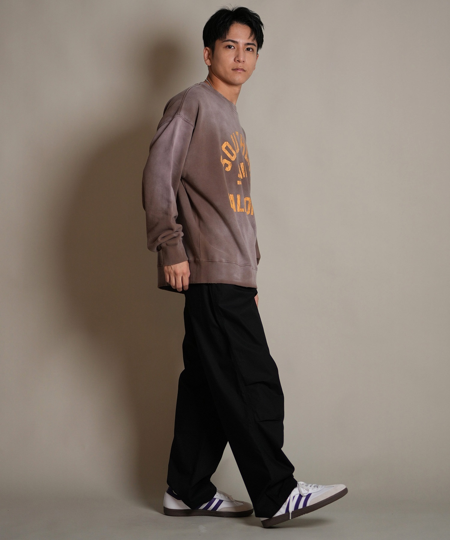 DEAR LAUREL ディアローレル トレーナー スウェット メンズ クルー